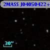 2MASS J04050422+2611141