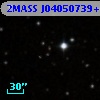 2MASS J04050739+2613177