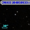 2MASS J04050833+2627393