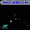 2MASS J04051749+2611318