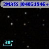 2MASS J04051846+2612547