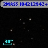 2MASS J04212842+1938272