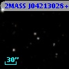 2MASS J04213028+2650319