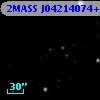 2MASS J04214074+2650118