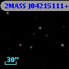 2MASS J04215111+2652124