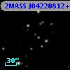 2MASS J04220812+2705001