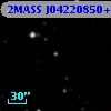 2MASS J04220850+2703138