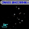 2MASS J04220946+2705223