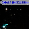 2MASS J04221358+2701130