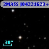2MASS J04221623+2702345