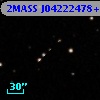 2MASS J04222478+1940328