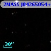 2MASS J04265054+2600063