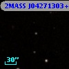 2MASS J04271303+2601246