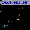 2MASS J04274946+2602132