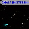 2MASS J04275588+2602329