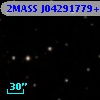 2MASS J04291779+2633577