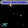 2MASS J04292608+2638396