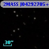 2MASS J04292705+2625230