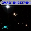 2MASS J04292740+2639269