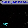 2MASS J04293526+2626028