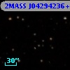 2MASS J04294236+2637553