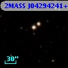 2MASS J04294241+2632330
