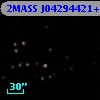 2MASS J04294421+2625238