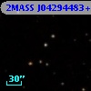 2MASS J04294483+2639116