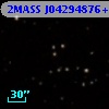 2MASS J04294876+2625222
