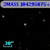2MASS J04295075+2636329