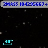 2MASS J04295667+2601495