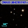 2MASS J04295747+2603491