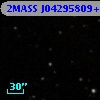 2MASS J04295809+2443257