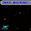 2MASS J04295862+2601370