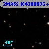 2MASS J04300075+2638114