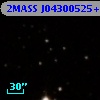 2MASS J04300525+2626216