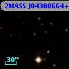 2MASS J04300664+2625566