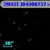2MASS J04300737+2605494