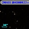 2MASS J04300822+2607162