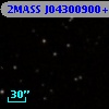 2MASS J04300900+2605352