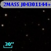 2MASS J04301144+2632107