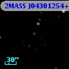 2MASS J04301254+2601256
