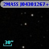 2MASS J04301267+2445005