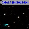 2MASS J04301549+2554021
