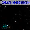 2MASS J04301563+2605123