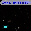 2MASS J04301567+2604320