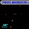 2MASS J04301576+2633277