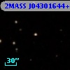 2MASS J04301644+2639095