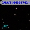 2MASS J04301742+2632087