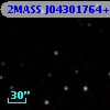 2MASS J04301764+2600070